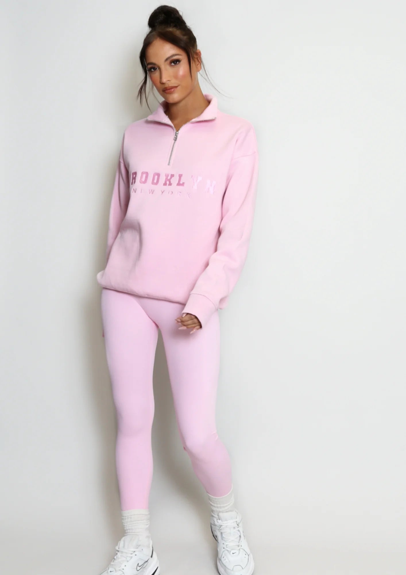 Baby Pink Brooklyn Sweatshirt