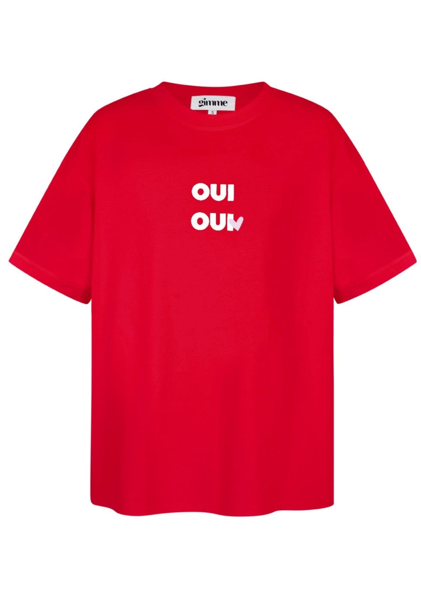 Oui Oui Red Tee