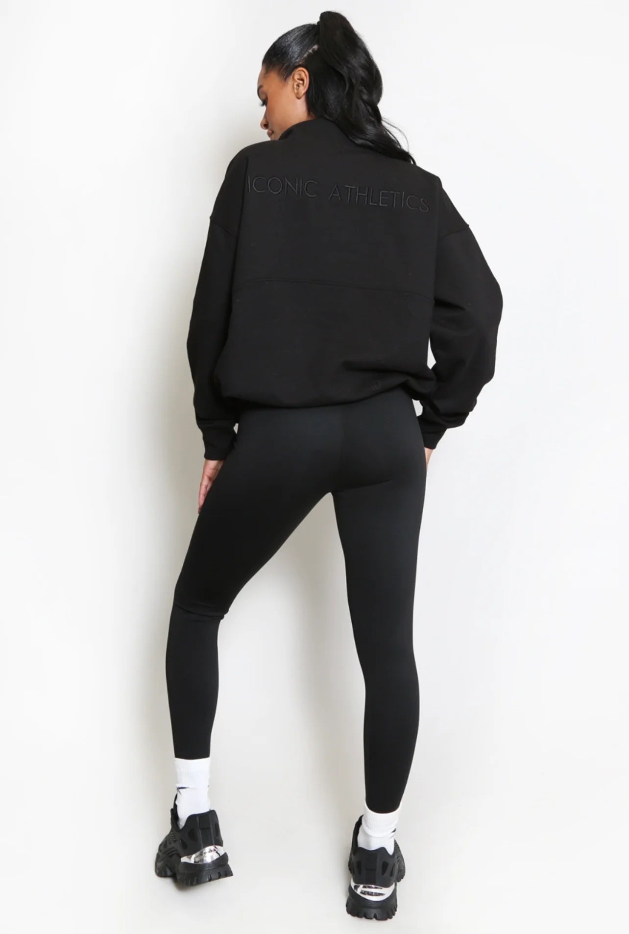 Iconic Athletics Black Sweatshirt