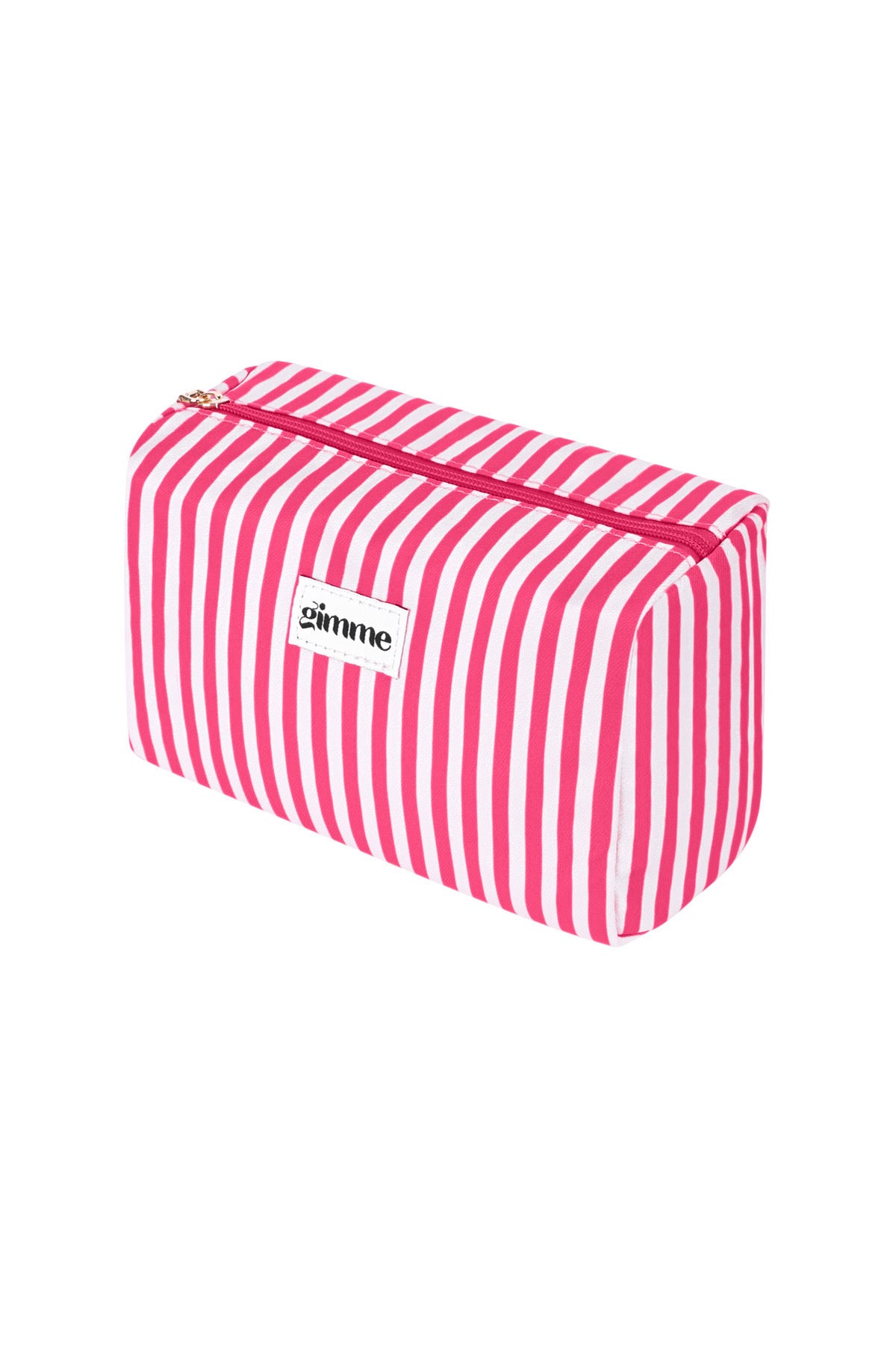 Striped Makeup Bag