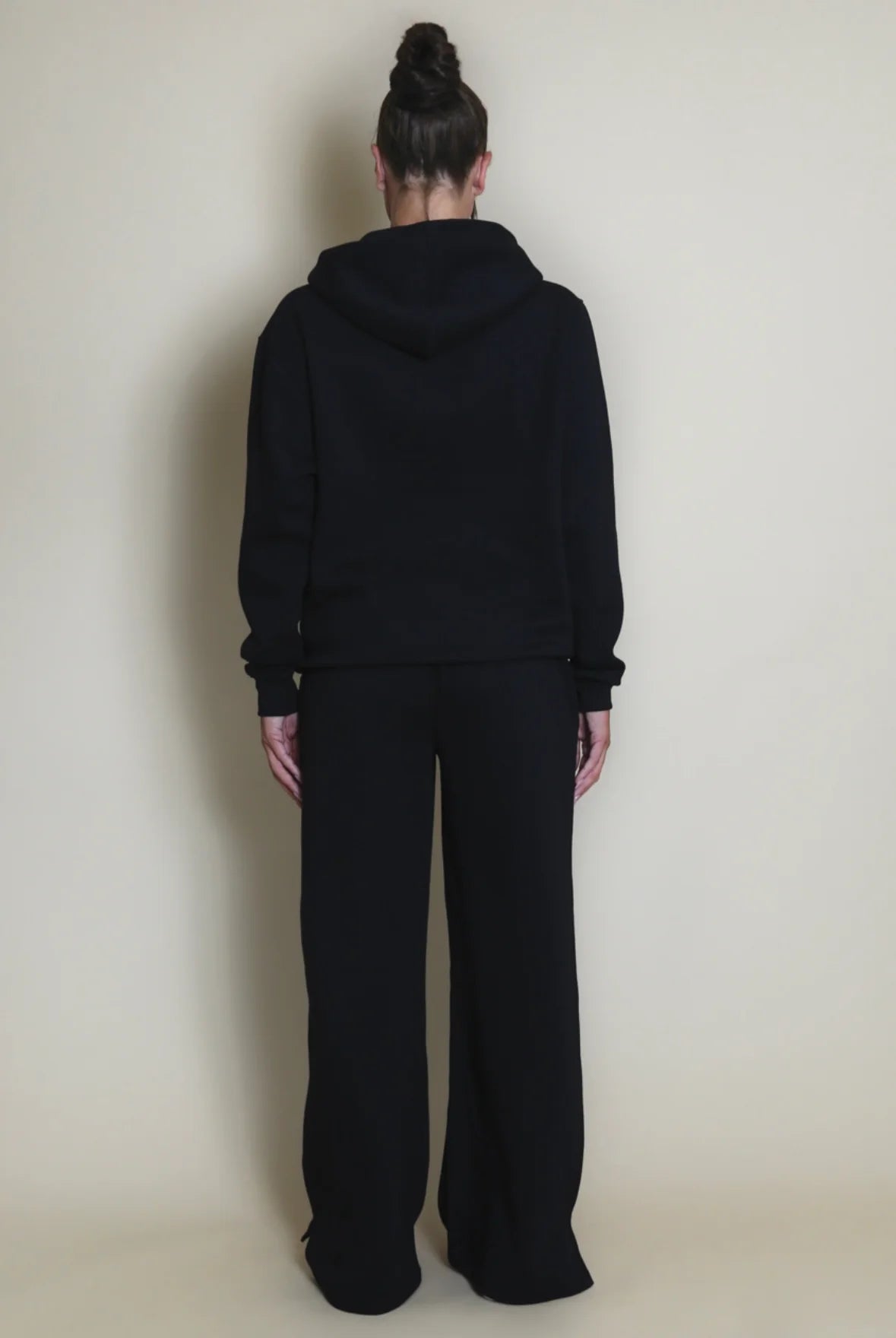 Iconic Athletics Oversized Black Hoodie