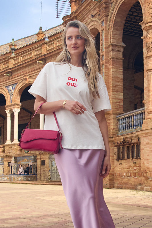 Oui Oui White Tee