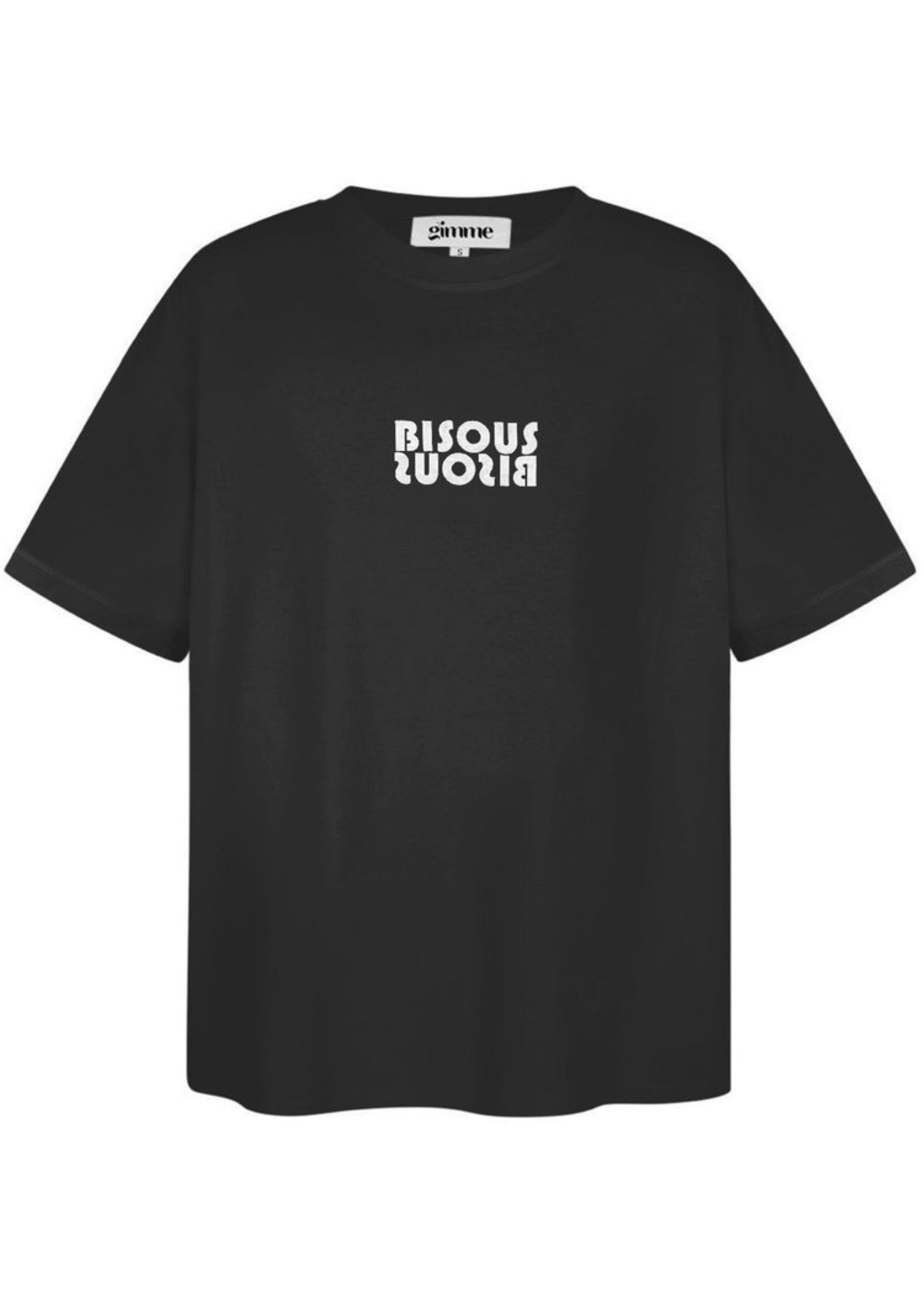 Bisous Black T-Shirt